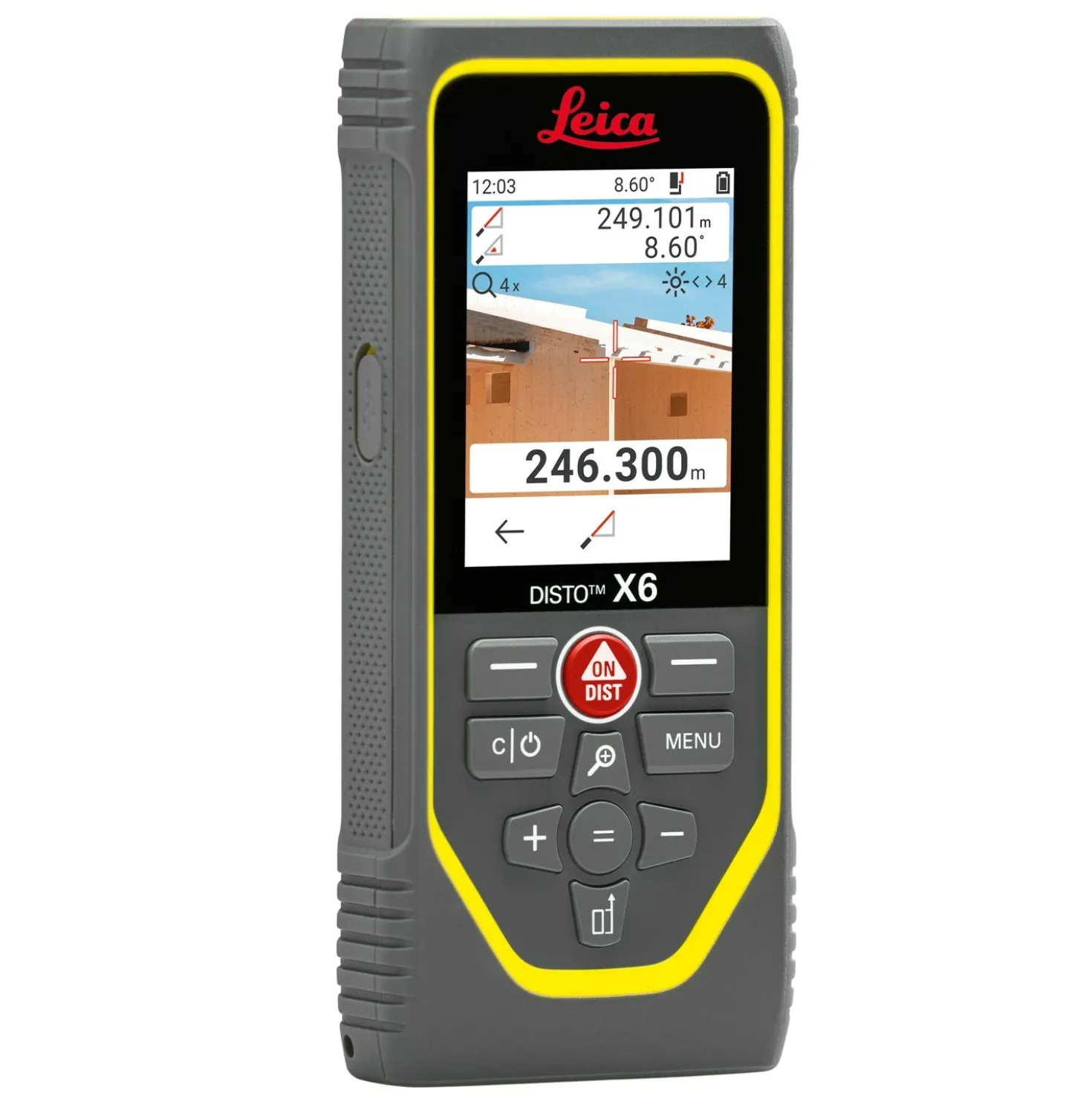 Leica Disto X6 Afstandsmeter in tas - Bluetooth - 250m - IP65