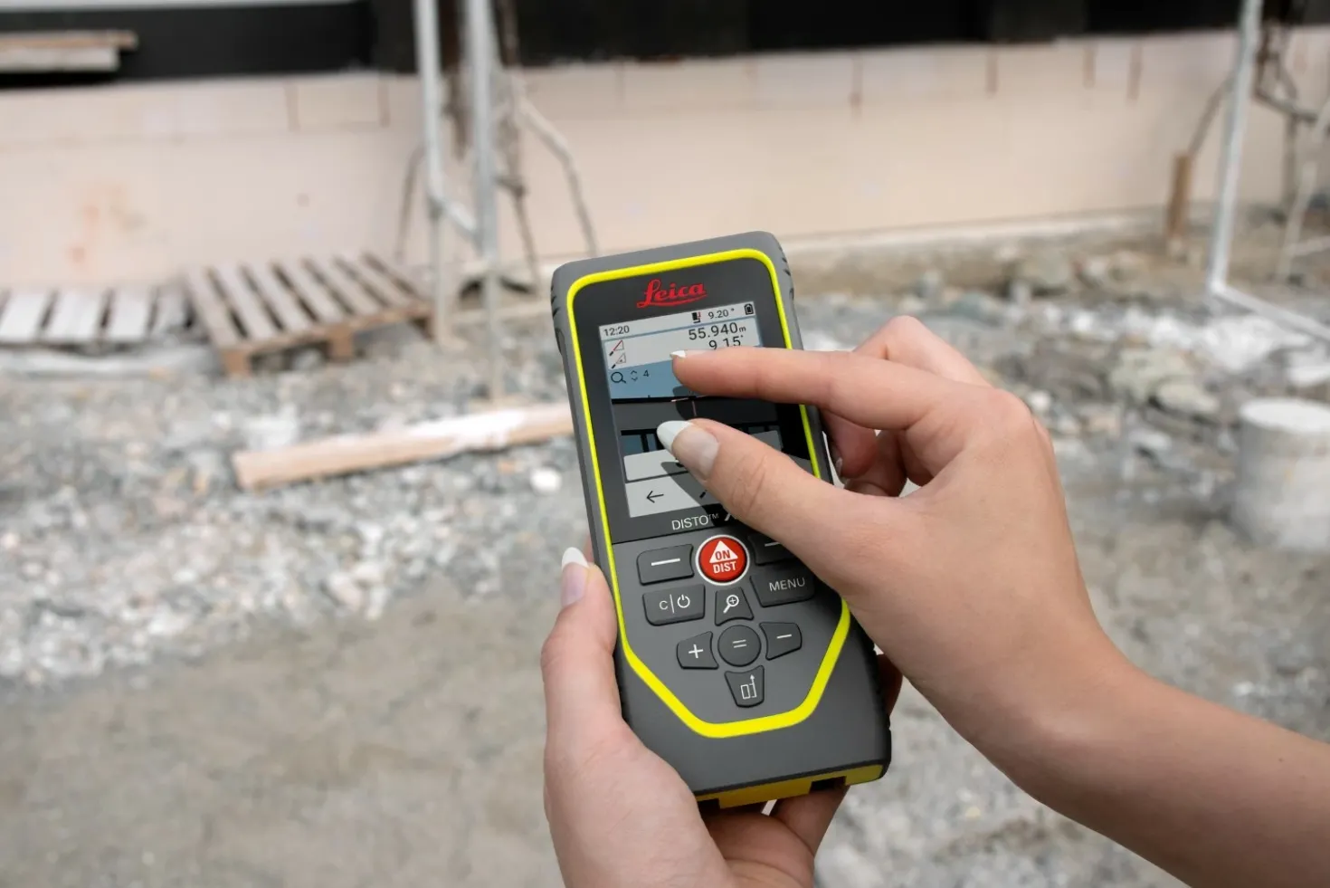 Leica Disto X6 Afstandsmeter in tas - Bluetooth - 250m - IP65
