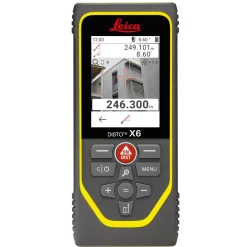 Leica Disto X6 P2P Afstandsmeter set incl. statief in koffer - Bluetooth - 250m - IP65
