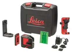 Leica Lino L2G-1 Kruislijnlaser in koffer incl. statief - groen - 2 lijnen - IP54