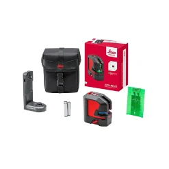 Leica Lino L2Gs-1 Kruislijnlaser in tas incl. statief - groen - 2 lijnen - IP54