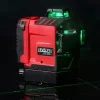 Levelfix CCL460G SET 3D Cone / Kruislijnlaser 3x360° incl. statief - Groen - 40m
