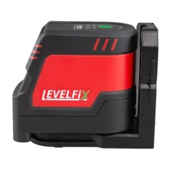 Levelfix CL130G Kruislijnlaser in koffer - 2 lijnen - groen - 30m - IP54