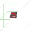 Levelfix CL202G Zelfnivellerende kruislijnlaser in tas - Groen - 40m