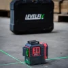 Levelfix MCL380G 360° Kruislijnlaser - 3 lijnen - groen - 40m - IP65