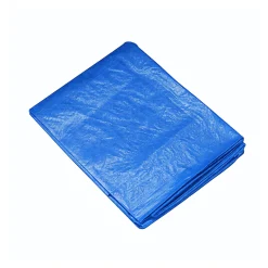 Little Jumbo 34350810 Dekzeil - Blauw - 8 x 10 m - 100 gr/m² - met stalen ogen