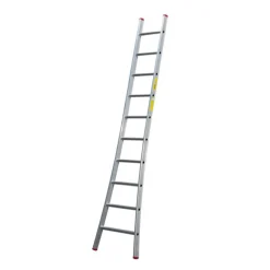 Little Jumbo 1250200110 Enkele ladder uitgebogen - 10 Sporten - 275mm