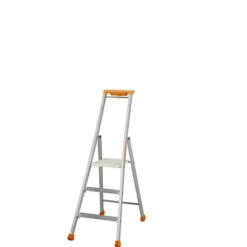 Little Jumbo 1223700003 Industrietrap 2370 - Enkel - Aluminium - 1 x 3 treden - max. werkhoogte 2,66m