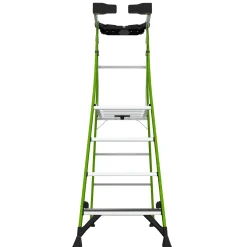 Little Jumbo 48424304 Little Giant Fortress Bordestrap - Enkel - Fiberglas - 1 x 4 treden - max. werkhoogte 3,09m