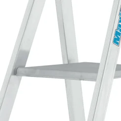 Little Jumbo 1223750108 Maxibat 2375 Trap - Enkel - Aluminium - 1 x 8 treden - max. werkhoogte 3,82m