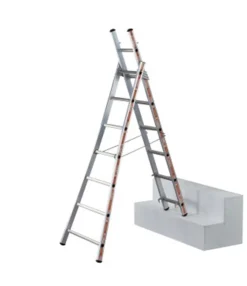 Little Jumbo 1201252010 Reformladder type 1242/010 - 2x10 niveaus - met uitgebogen bomen