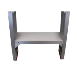 Little Jumbo 4741000106 SuperPRO Industrietrap - Enkel - Aluminium - 1 x 6 treden - max. werkhoogte 3,45m