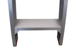 Little Jumbo 4741000104 SuperPRO Trap - Enkel - Aluminium - 4 treden - max. werkhoogte 0.95 m.