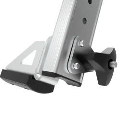 Little Jumbo 1702274304 Trekker Bordestrap - Enkel - Aluminium - 1 x 4 treden - max. werkhoogte 2,9m - wielen