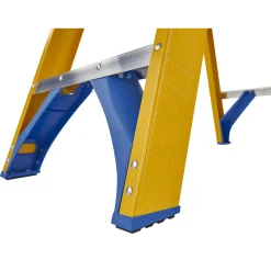 Little Jumbo 1277170618 Werner Platform Trap - Enkel - Fiberglas - 1 x 6 treden - max. werkhoogte 3,2m