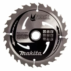 Makita A-89632 / B-08006 Mforce Cirkelzaagblad - 165 x 20 x 24T - Hout