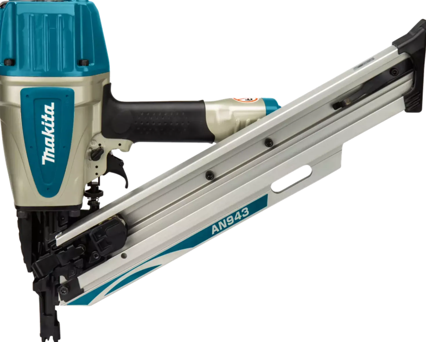 Makita AN943K Pneumatische constructienagel tacker in koffer - 50-90mm - 8,5 bar