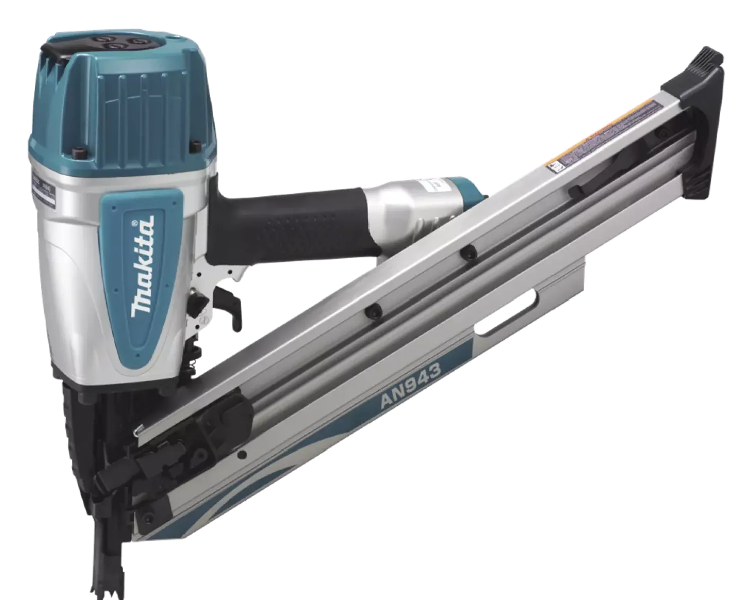 Makita AN943K Pneumatische constructienagel tacker in koffer - 50-90mm - 8,5 bar