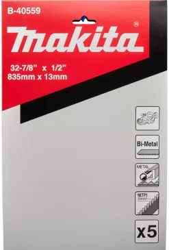 Makita B-40559 Bandzaagblad - 835 x 13mm (5st)