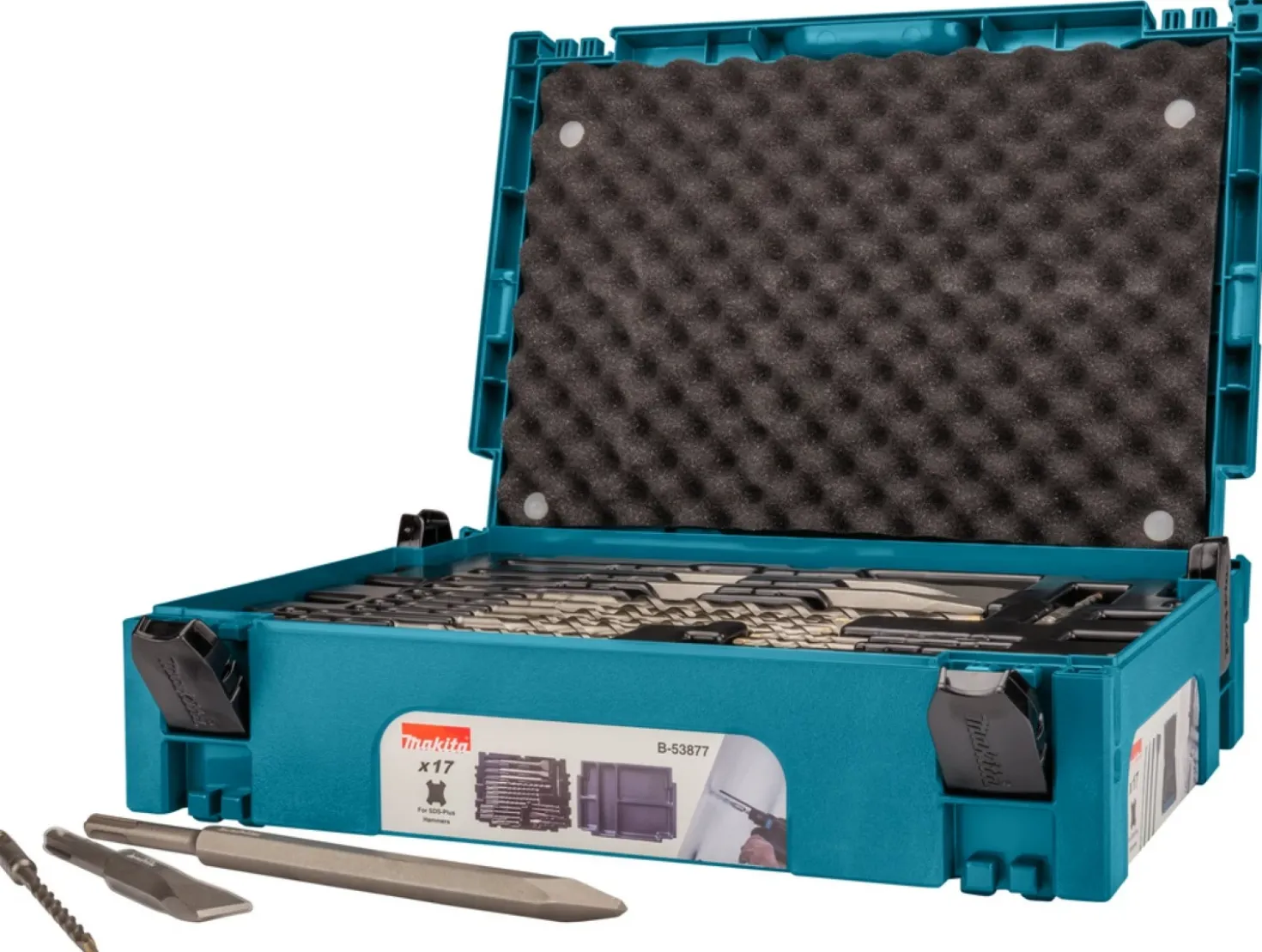 Makita B-53877 Boor-/beitelset 17-delig