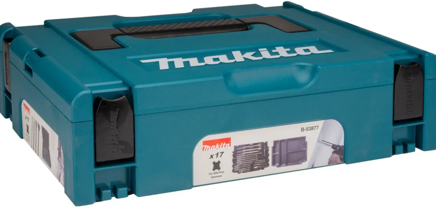 Makita B-53877 Boor-/beitelset 17-delig