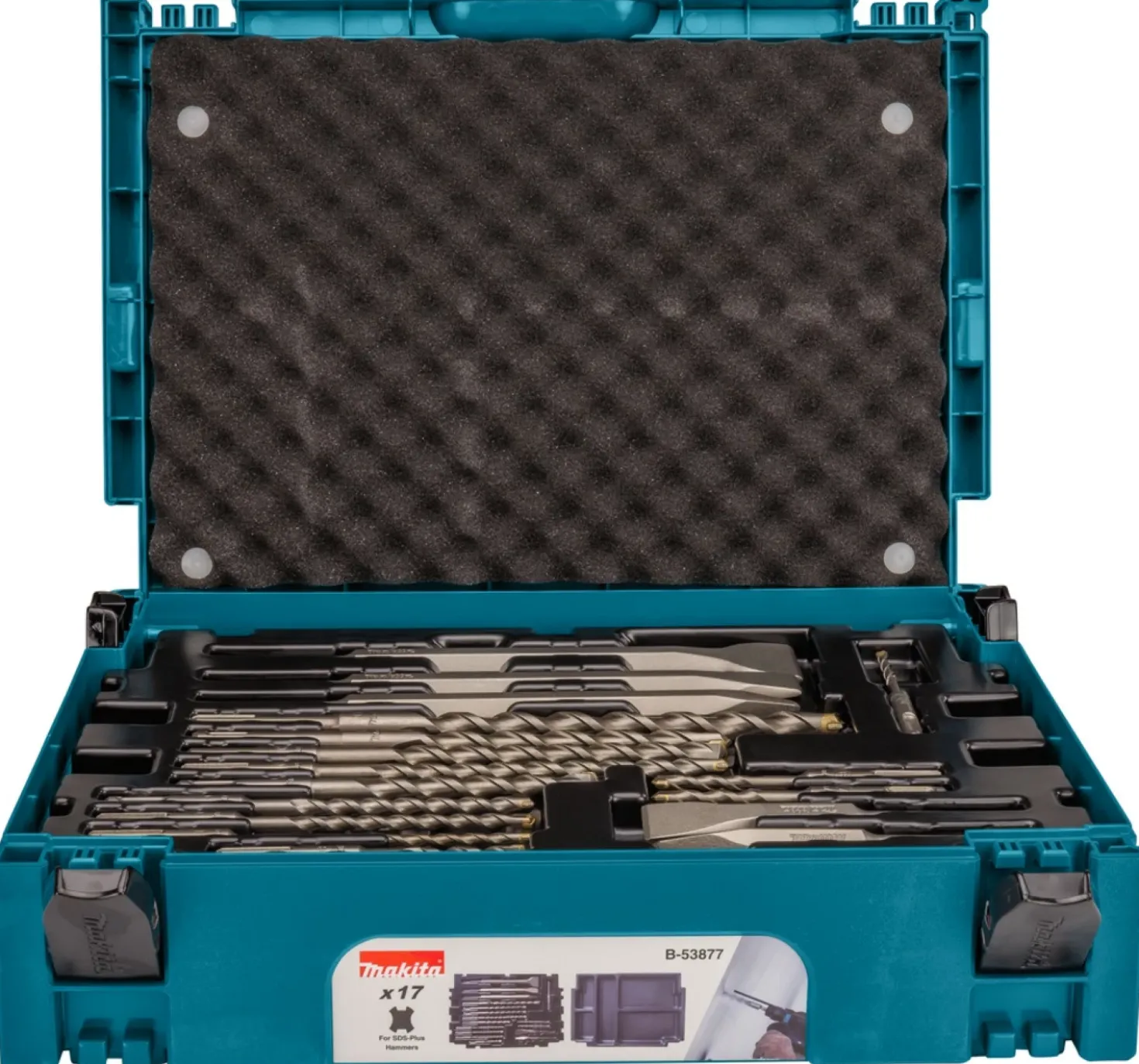 Makita B-53877 Boor-/beitelset 17-delig