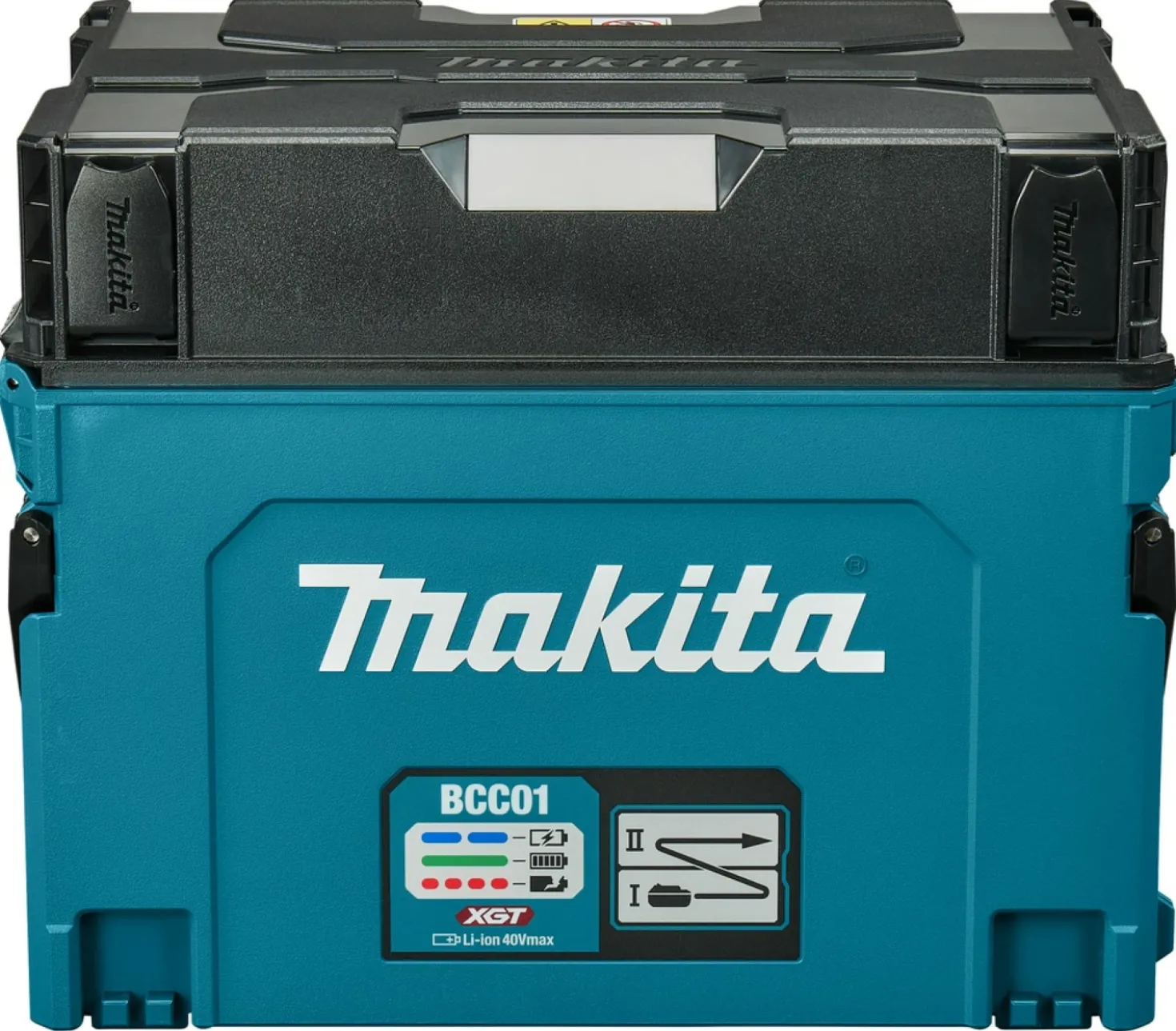 Makita BCC001 XGT/LXT Oplaadbox voor max 8 accu's (max. BL4080F)