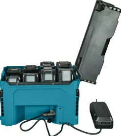 Makita BCC001 XGT/LXT Oplaadbox voor max 8 accu's (max. BL4080F)