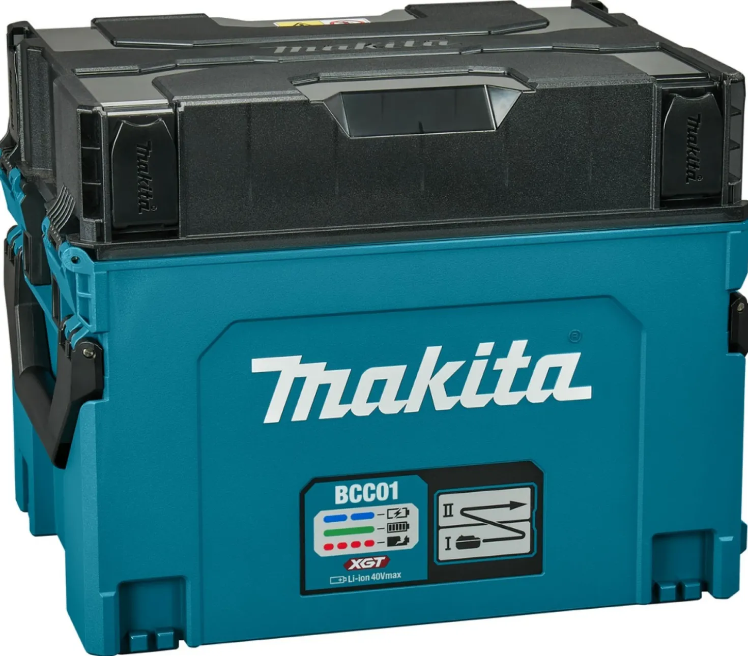 Makita BCC001 XGT/LXT Oplaadbox voor max 8 accu's (max. BL4080F)