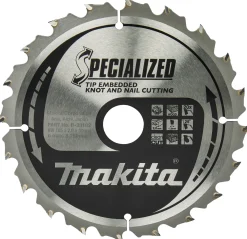 Makita B-33102 Cirkelzaagblad Hout (noest/spijker) - 185x30x2.0mm 20T
