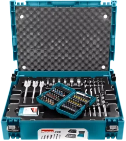 Makita B-43044 66 delige bit & boren set in Mbox