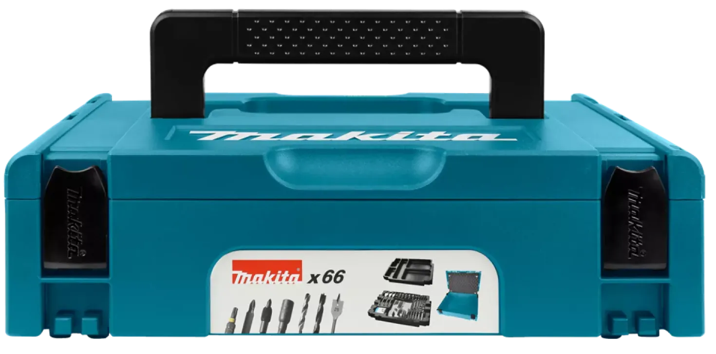 Makita B-43044 66 delige bit & boren set in Mbox