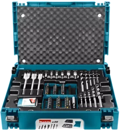 Makita B-43044 66 delige bit & boren set in Mbox
