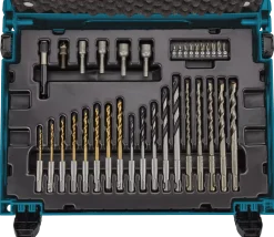 Makita B-69478 65-delige boor-/schroefbitset in Mbox - SDS-Plus