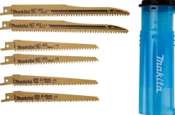 Makita B-44432 6-delige reciprozaagbladenset in koker