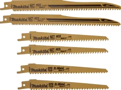Makita B-44432 6-delige reciprozaagbladenset in koker