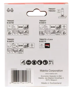 Makita B-67511 5-delige zaagset multitool