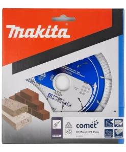 Makita B-12778 Diamantdoorslijpschijf - 125 x 22,23/20mm - beton - steen