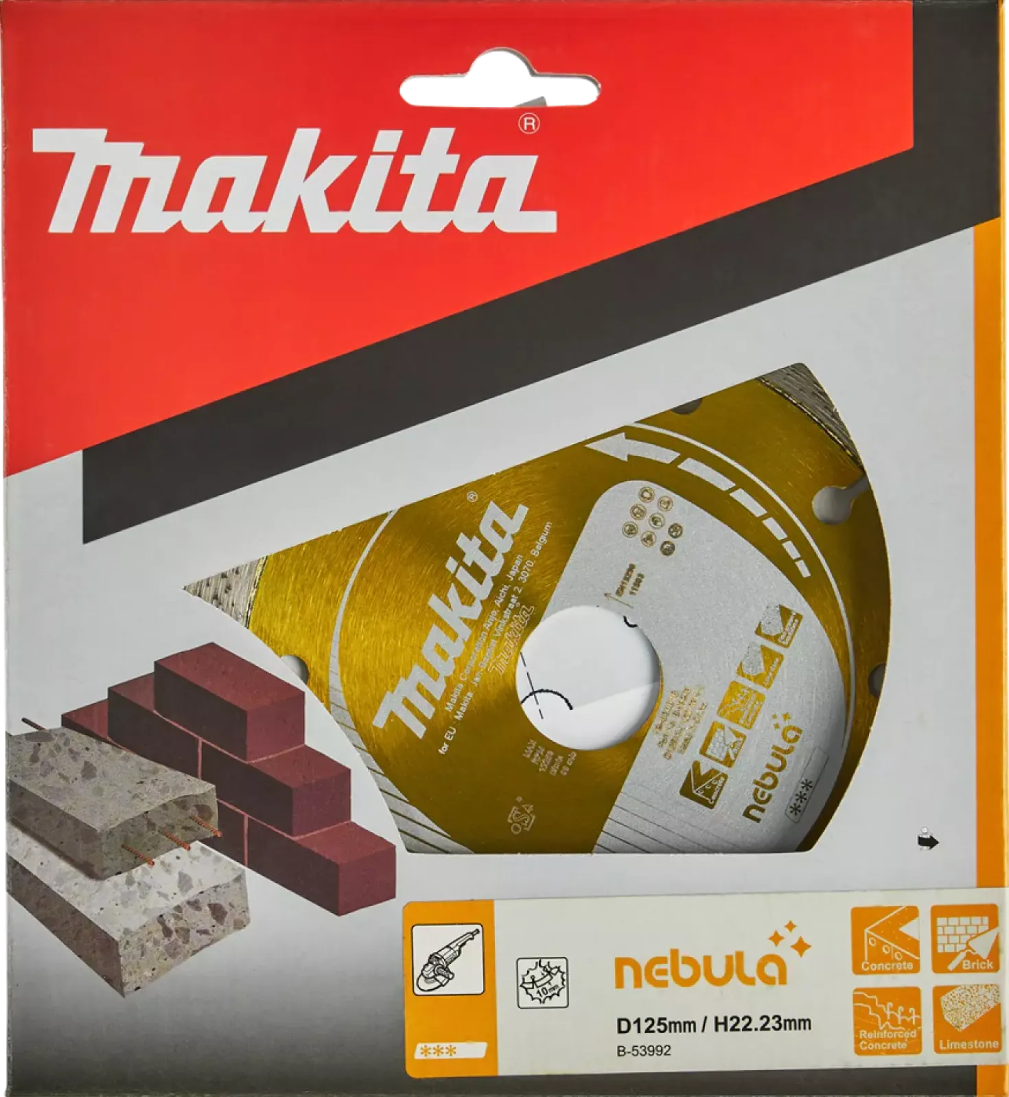 Makita B-53992 Diamantschijf - 125 x 22,23mm - Universeel