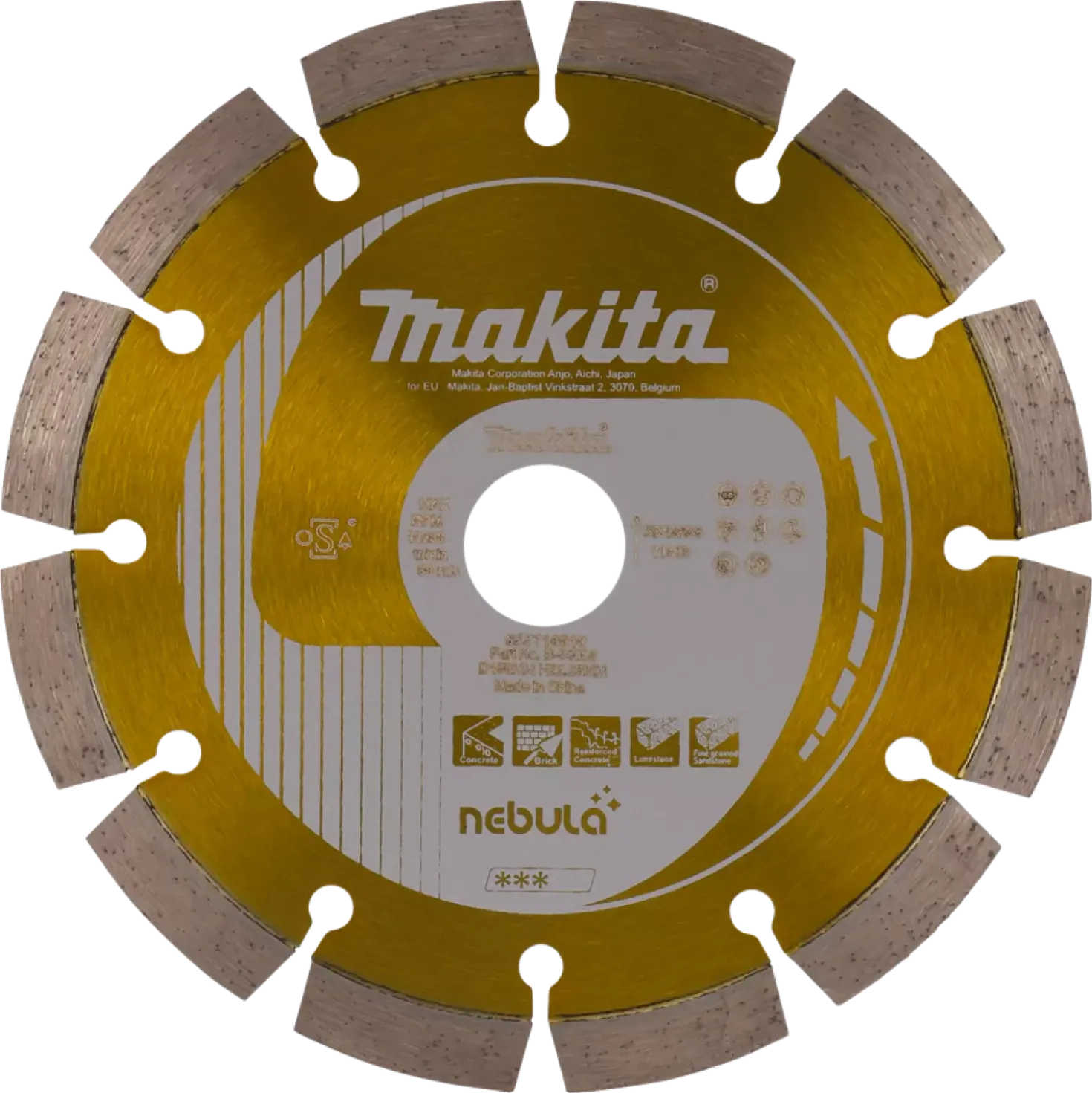Makita B-54003 Diamantschijf - 150x22,23x2mm