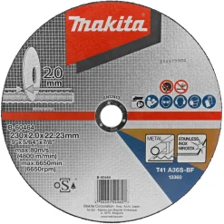Makita B-60464 Doorslijpschijf RVS - 230x22,23x2mm