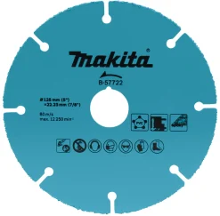 Makita B-57722 Doorslijpschijf - 125 x 22,23mm - Kunststof