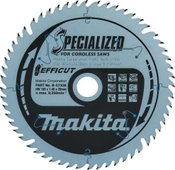 Makita B-57336 Efficut cirkelzaagblad voor Hout - 165 x 20 x 56T