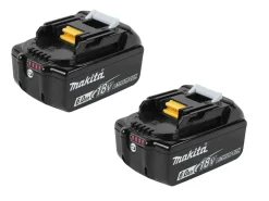 Makita BL1860B duopack 18V Li-ion accu - 6.0Ah (2st)