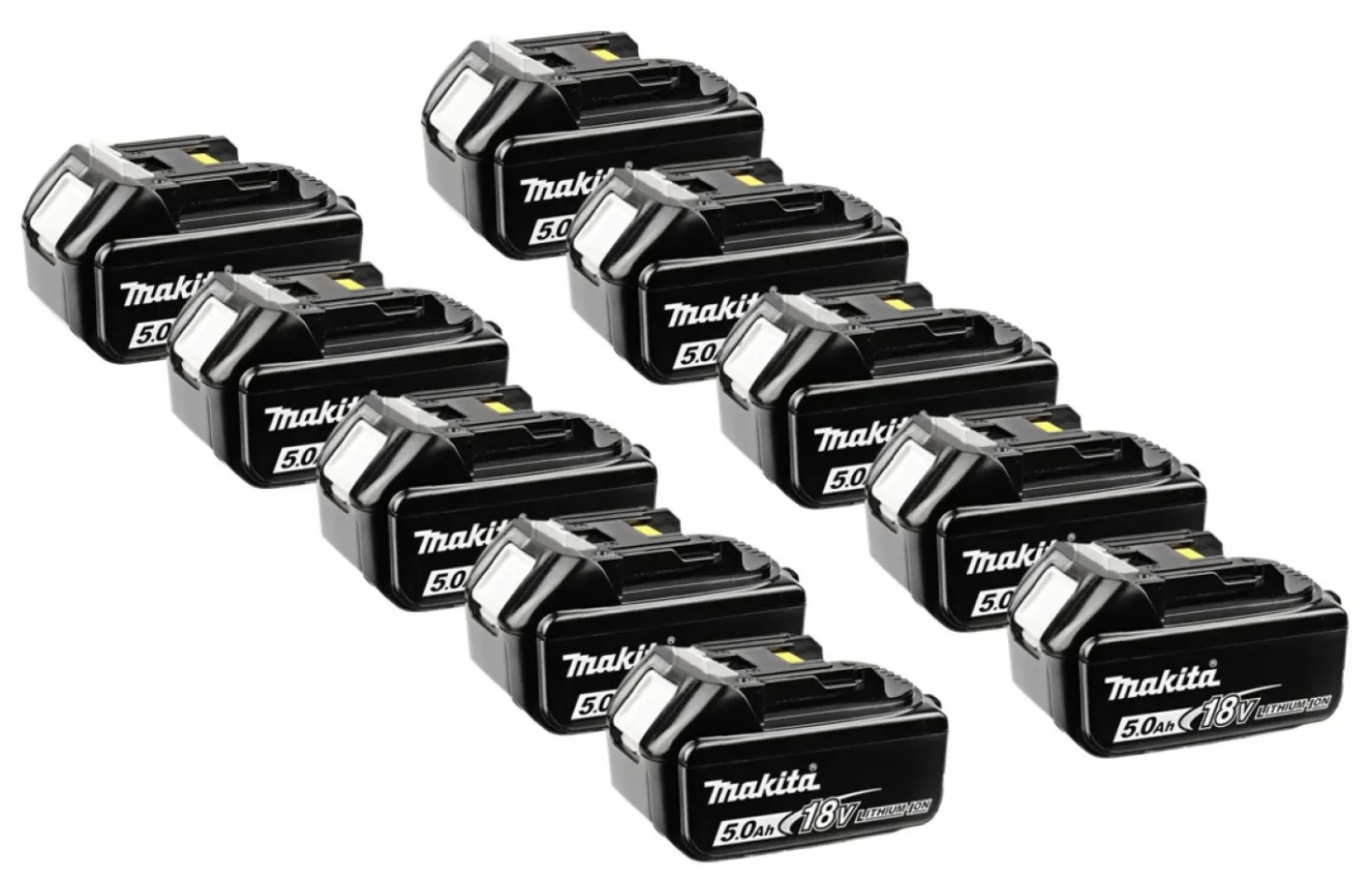 Makita BL1850B 18V Li-Ion accu - 5.0Ah (10 stuks)