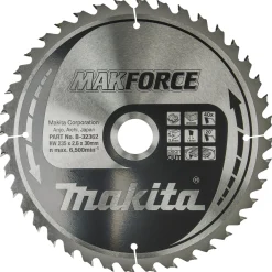 Makita B-32362 Makforce cirkelzaagblad voor Hout - 235 x 30 x 40T