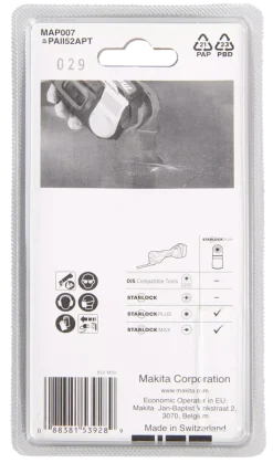 Makita B-66385 MAP007 Invalzaagblad - 52x50mm - Multimateriaal