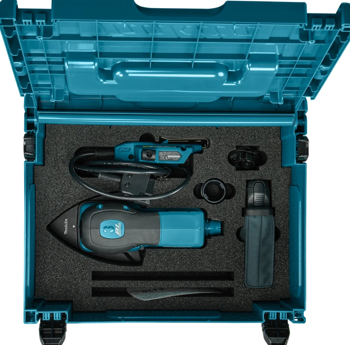 Makita BO006CGZJNL XGT 40V Li-ion accu Handpalm deltaschuurmachine in Mbox - 100x150mm