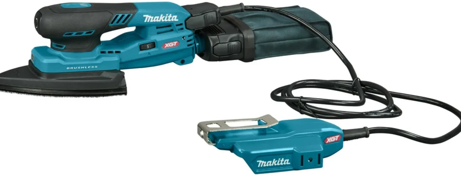 Makita BO006CGZJNL XGT 40V Li-ion accu Handpalm deltaschuurmachine in Mbox - 100x150mm