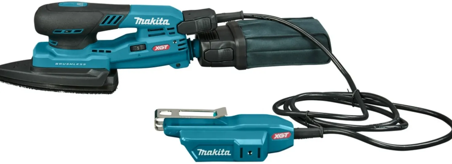 Makita BO006CGZJNL XGT 40V Li-ion accu Handpalm deltaschuurmachine in Mbox - 100x150mm